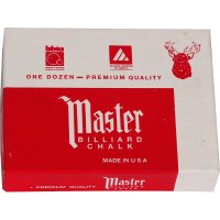visual Master biljart krijt zwart (12st.) product